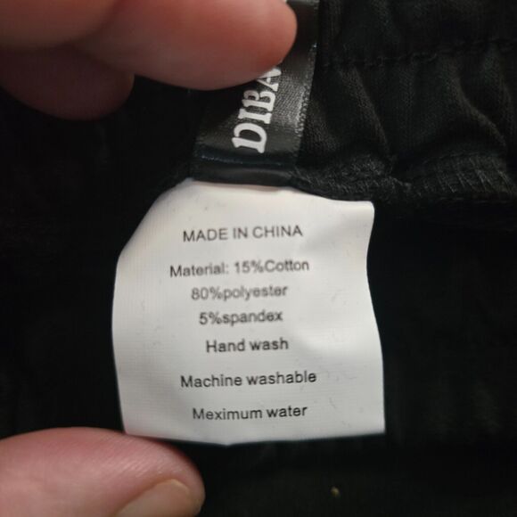 Dibaolong Athletic Set Women's XL Black Sleeveless Hoodie & Drawstring Shorts - Picture 10 of 14